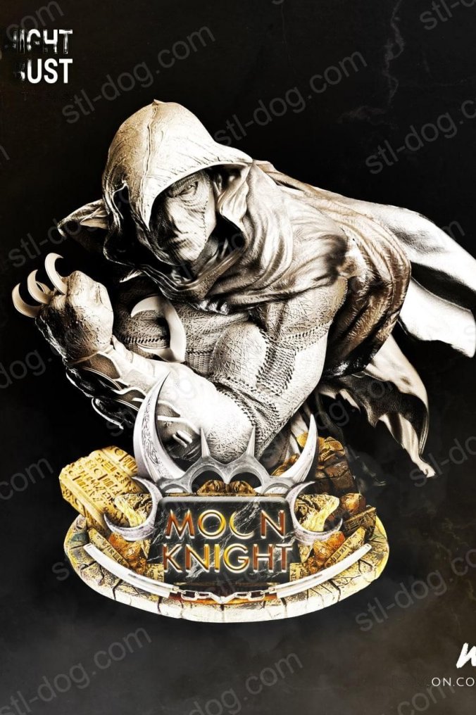 月光骑士(Moon Knight) 3D打印图纸